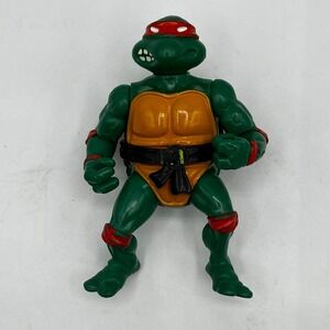 1988 Playmates TMNT Raphael Action Figure Vintage Hard Head Loose No Accessories
